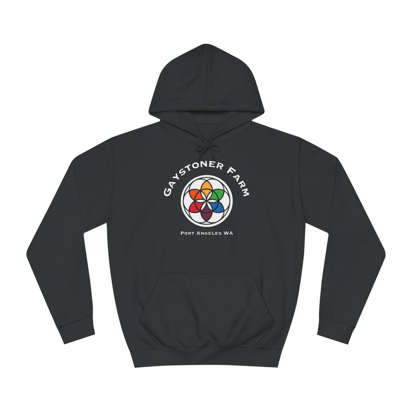 Gaystoner Farm (misprint logo) - Unisex College Hoodie