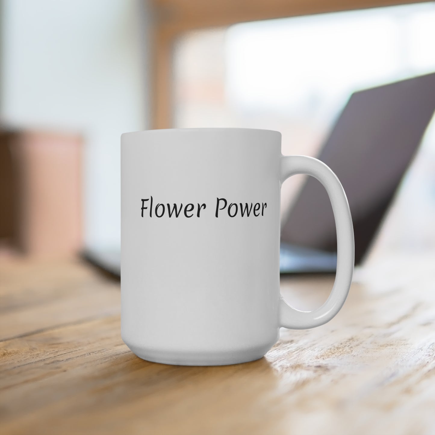 Flower Power Mug (misprint logo)