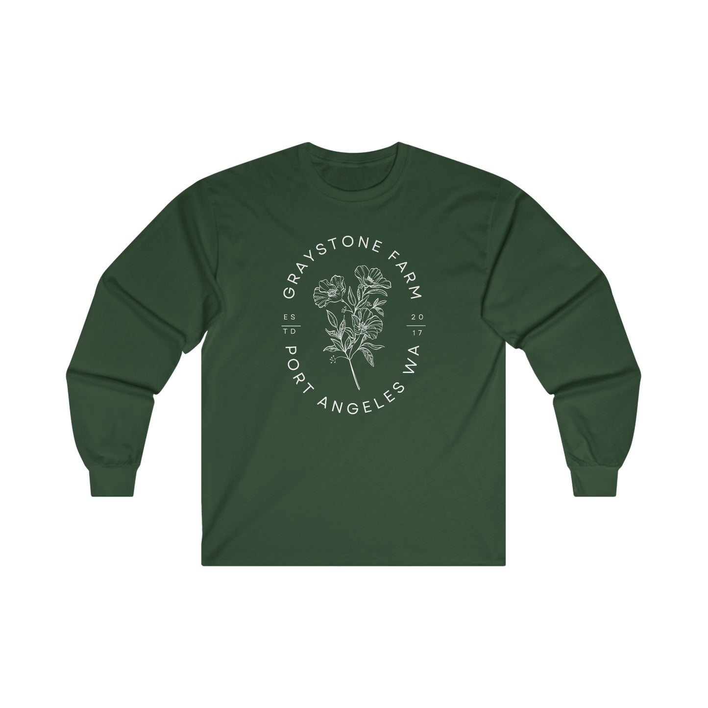Graystone Farm Established - Ultra Cotton Long Sleeve Tee